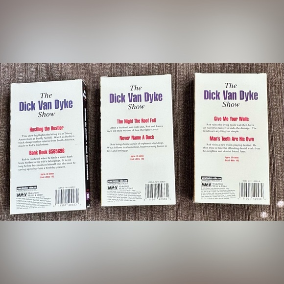 The Dick Van Dyke Show Special Edition VHS Set - Picture 4 of 7